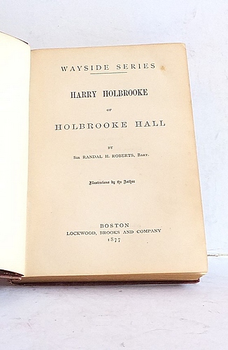 Harry Holbrooke of Holbrooke Hall