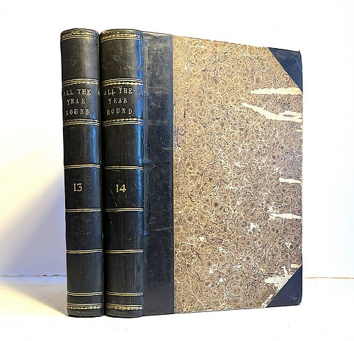 All the Year Round, Volumes XII & XIV (13 & 14), January 1865 to January 1866. Includes Half a Million of Money and At the Bar.
